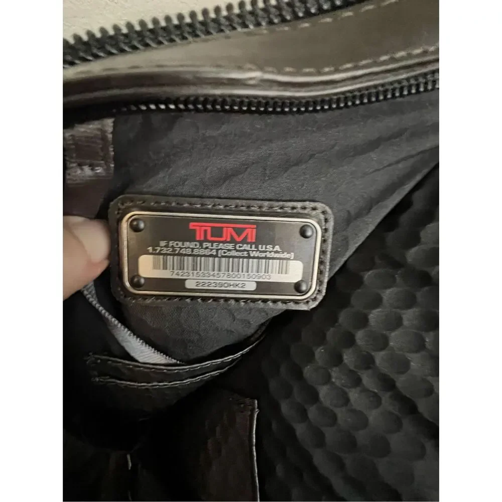 Tumi business bag alpha bravo Andersen slim commuter brief Hickory laptop